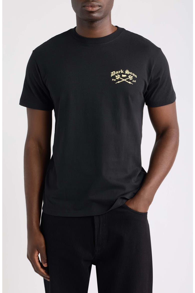Avalon Graphic T-Shirt, Main, color, HEATHER BLACK