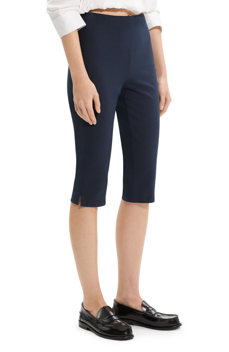 Theory Approach Capri Pants, Alternate, color, Nocturne Navy