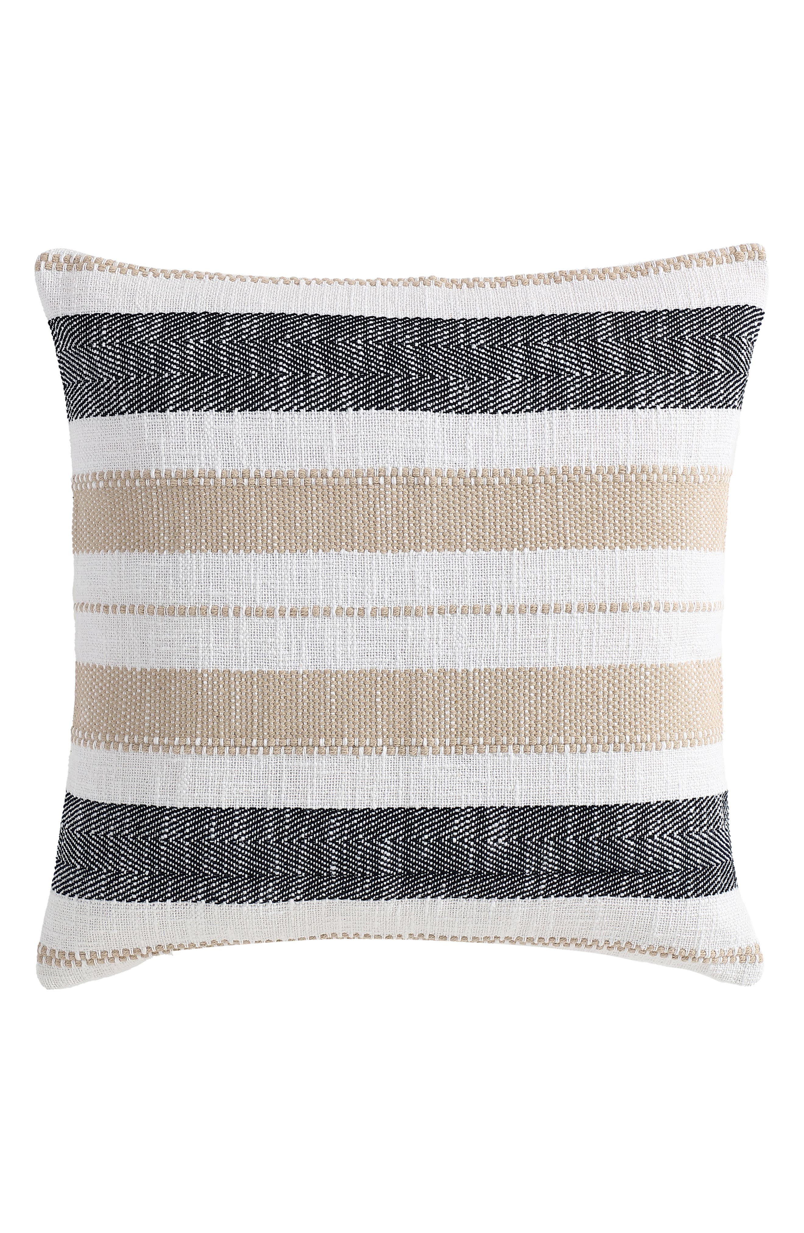 Farmhouse Stripe Throw Pillow