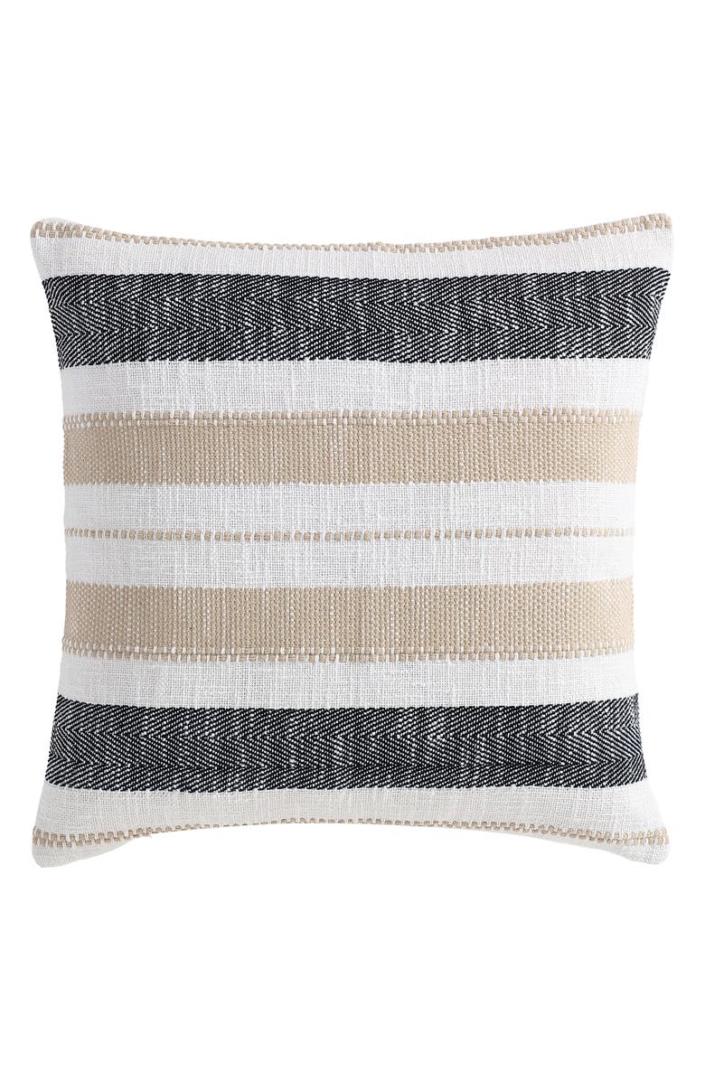 Tahari Farmhouse Stripe Throw Pillow, Main, color,