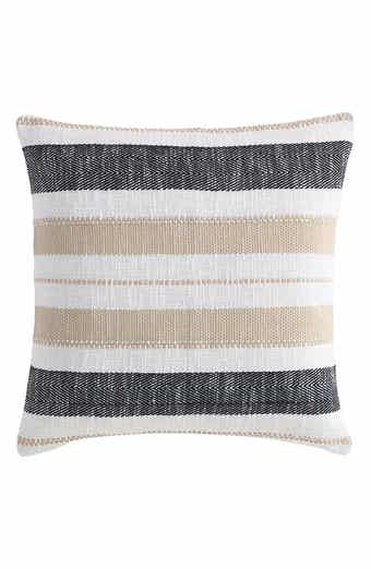 Tahari Farmhouse Stripe Throw Pillow