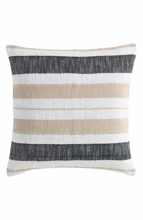 Tahari Farmhouse Stripe Throw Pillow