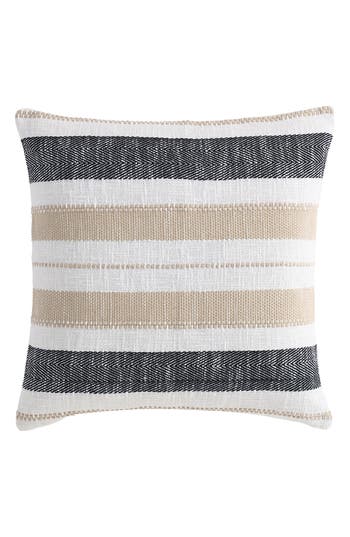 Tahari Farmhouse Stripe Throw Pillow In Transparent