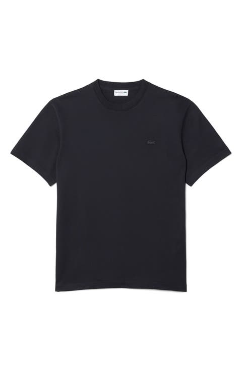 Tennis Court Cotton Graphic T-Shirt