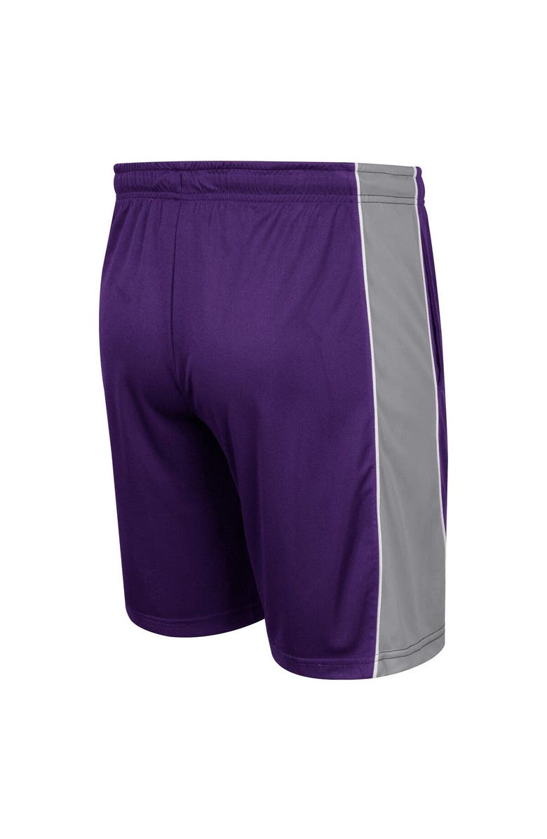 COLOSSEUM Men's Colosseum Purple Kansas State Wildcats Panel Shorts, Alternate, color, Purple