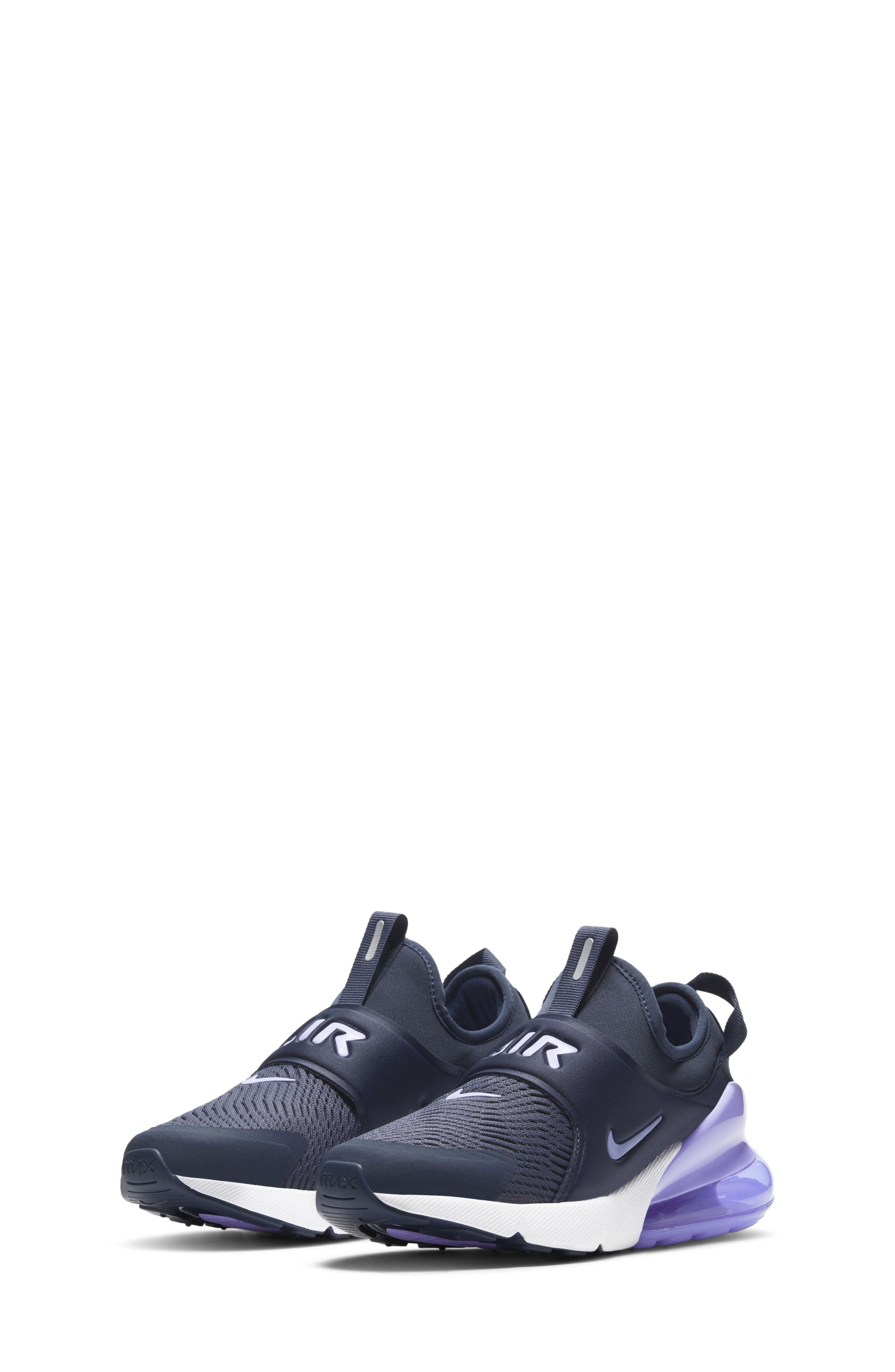 Kids' Air Max Extreme Sneaker, Main, color, THUNDER BLUE/ PURPLE/ WHITE