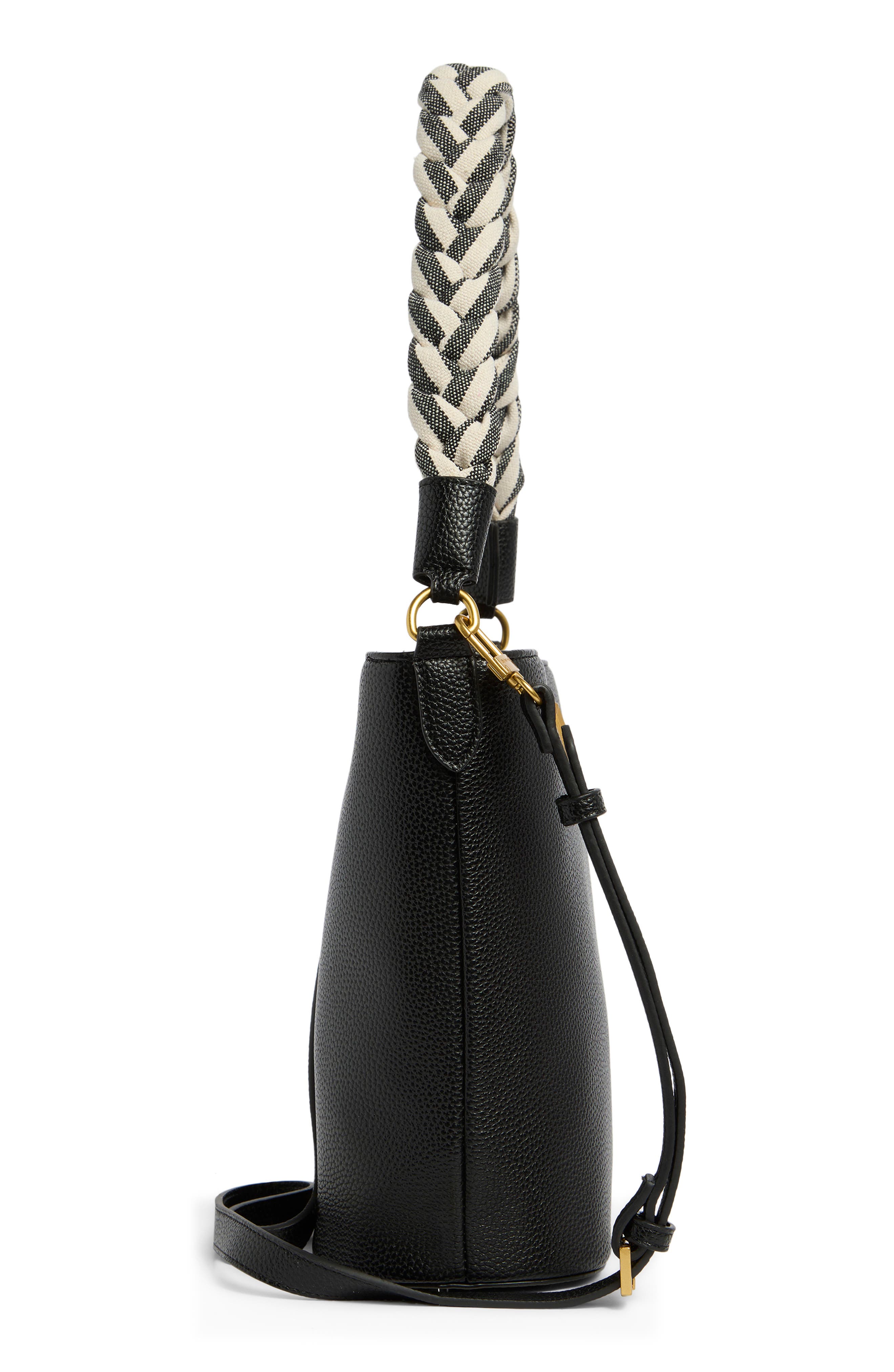 T Tahari Clayton Shoulder Bag, Alternate, color, Black