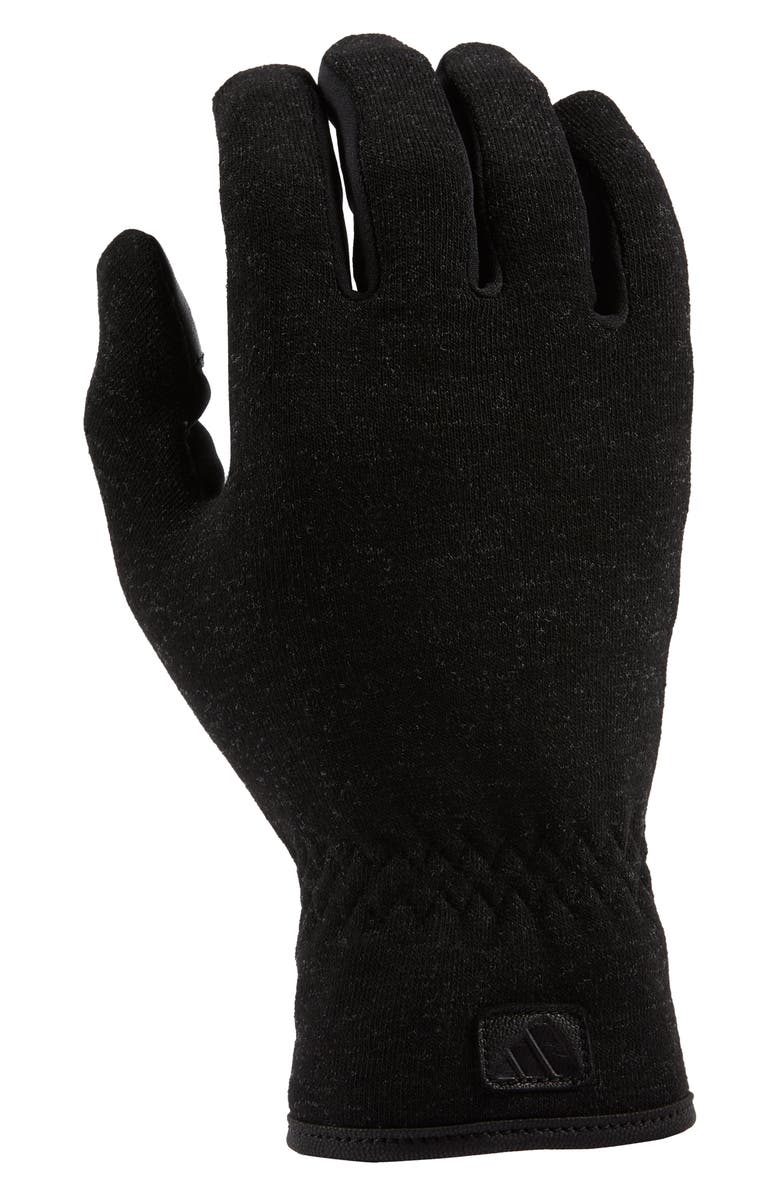 adidas AWP Kore Cold Weather Gloves, Main, color, Black