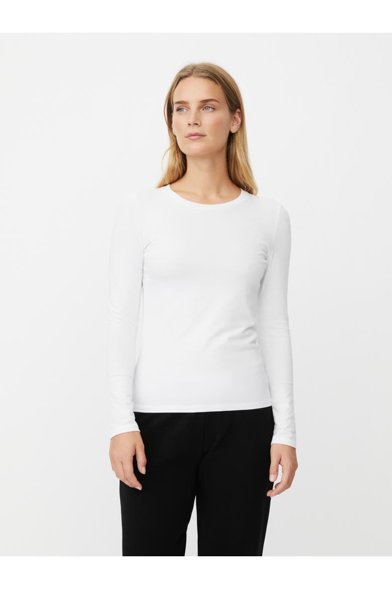 MaBellarim Long Sleeve Top, Main, color, White