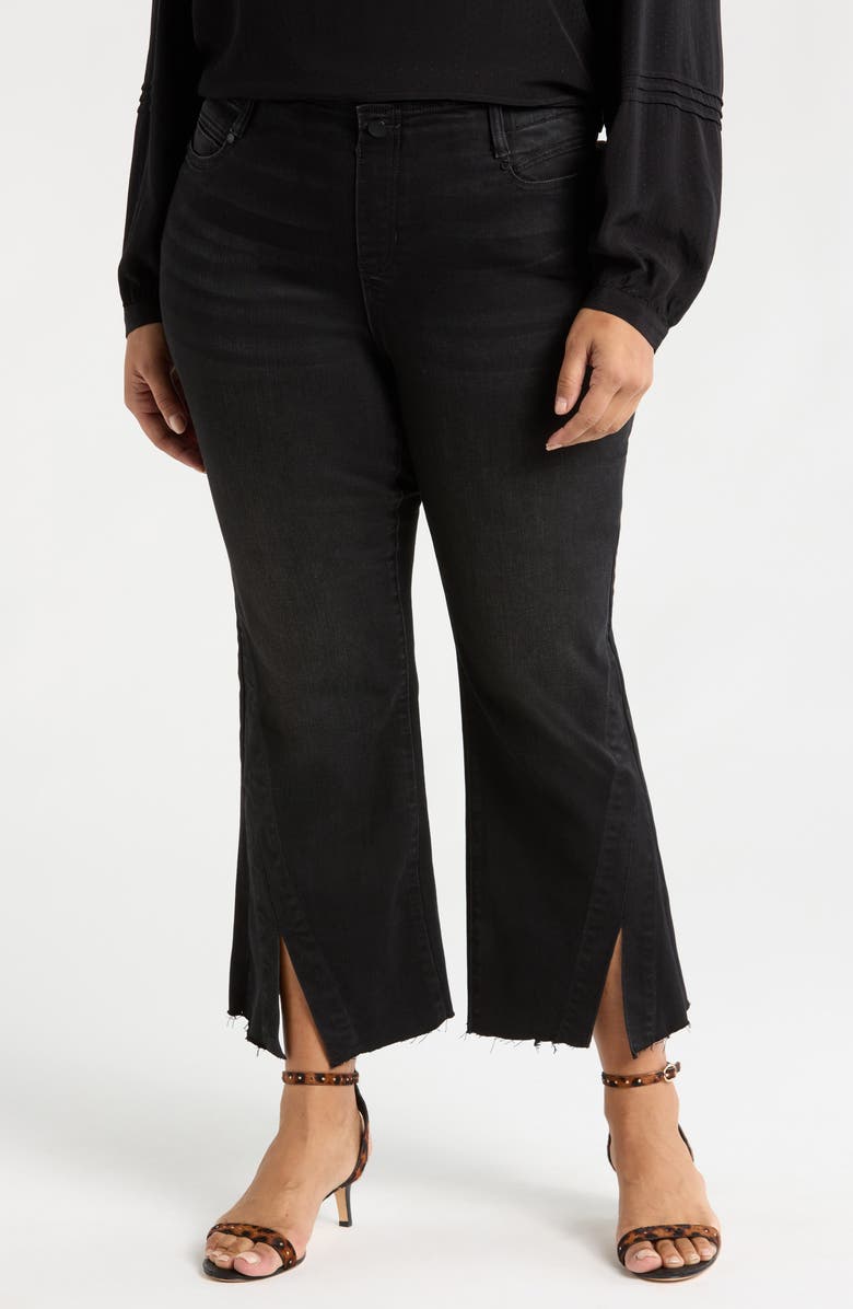 Liverpool Los Angeles Gia Glider Pull-On Twisted Raw Hem Crop