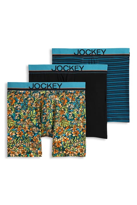 Men's True Style 6" Boxer Brief - 3 Pack