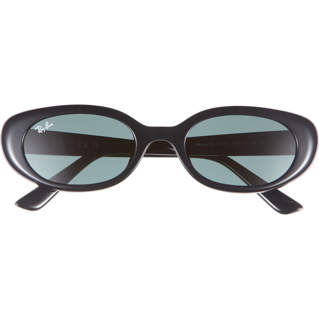 Ray Ban Ray-ban 53mm Pillow Sunglasses In Black