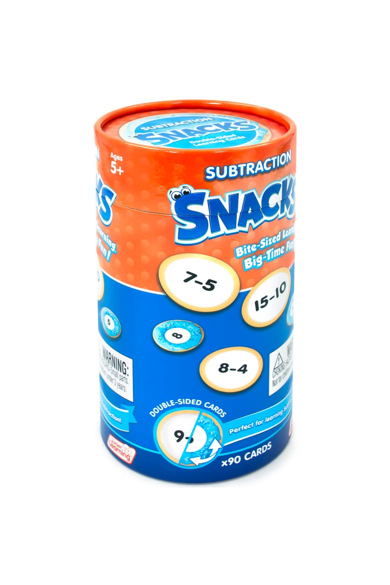 Subtraction Snacks Math Game, Alternate, color, Multicolored