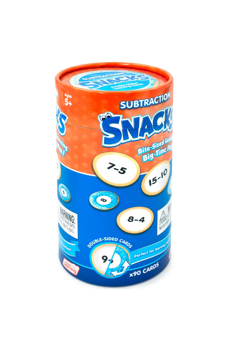 Junior Learning Subtraction Snacks Math Game, Alternate, color, Multicolored