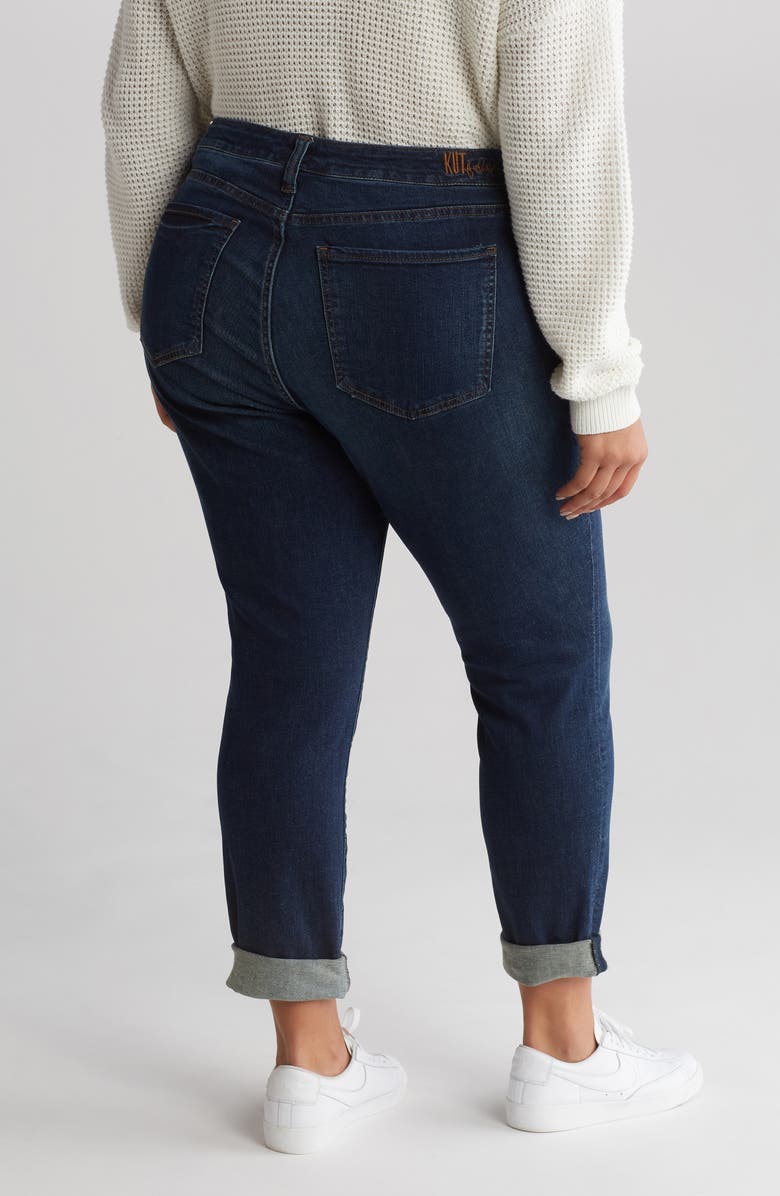 KUT from the Kloth Katy Boyfriend Jeans, Alternate, color, Ayana W/Dk Ston