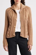 Frank & Eileen Cotswolds Mini Cable Knit Cardigan