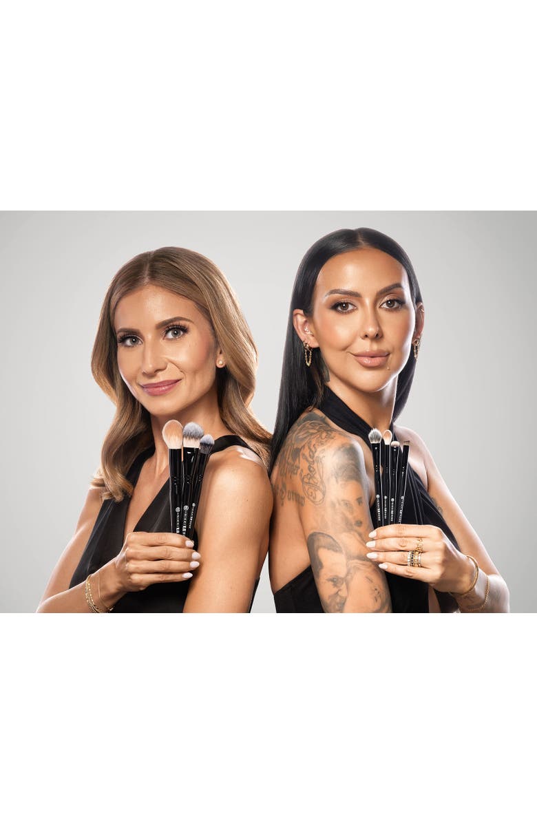 BK Beauty Nikki La Rose Pro Artist Brush Set, Alternate, color, Black