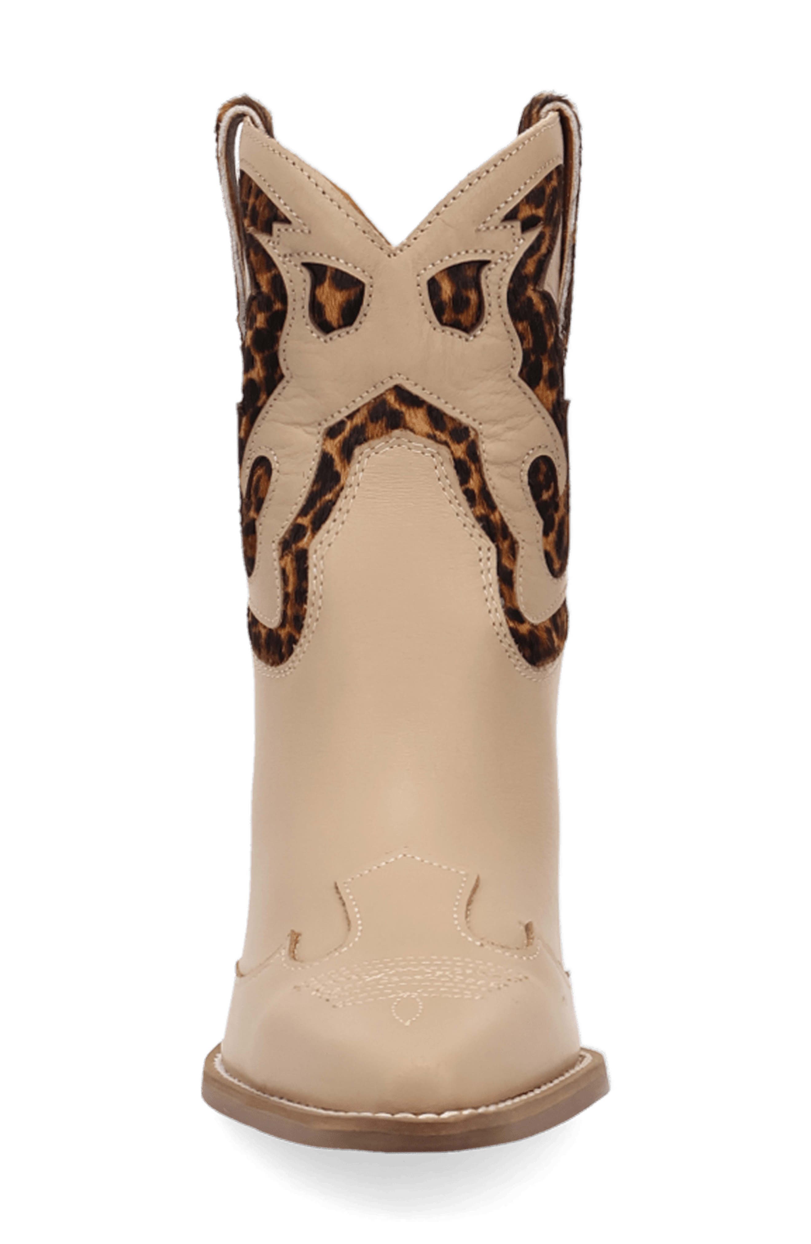 Run Wild Animal Print Western Boot, Alternate, color, SAND LEOPARD