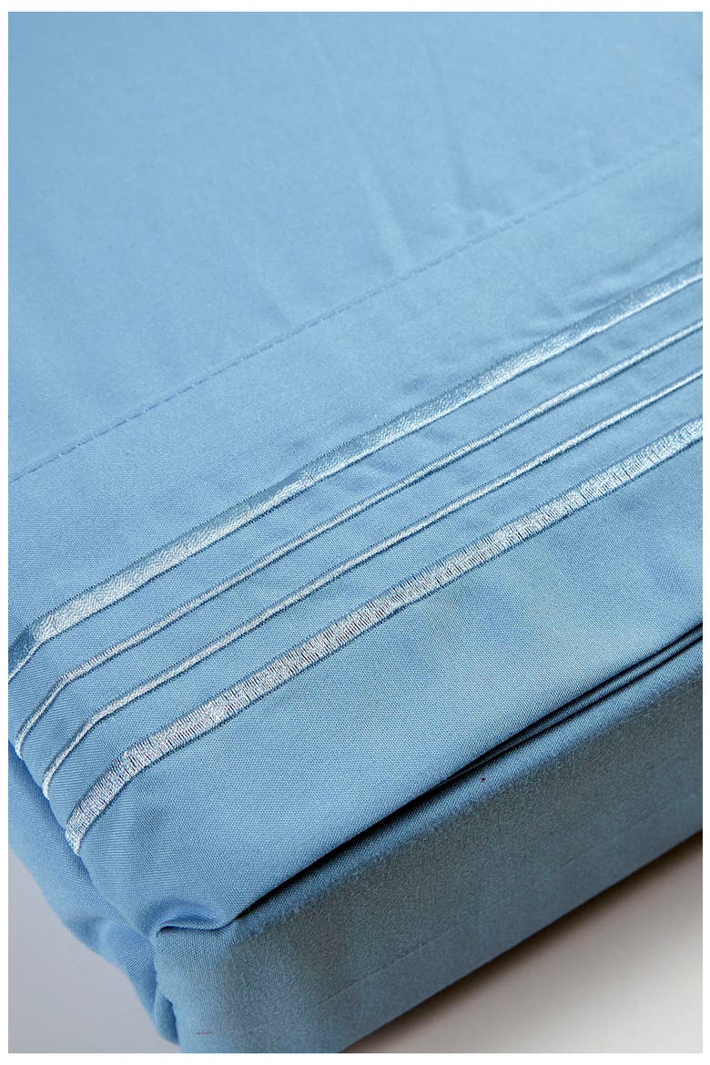 1800 Thread Count 4-Piece Queen Sheet Set, Alternate, color, BLUE