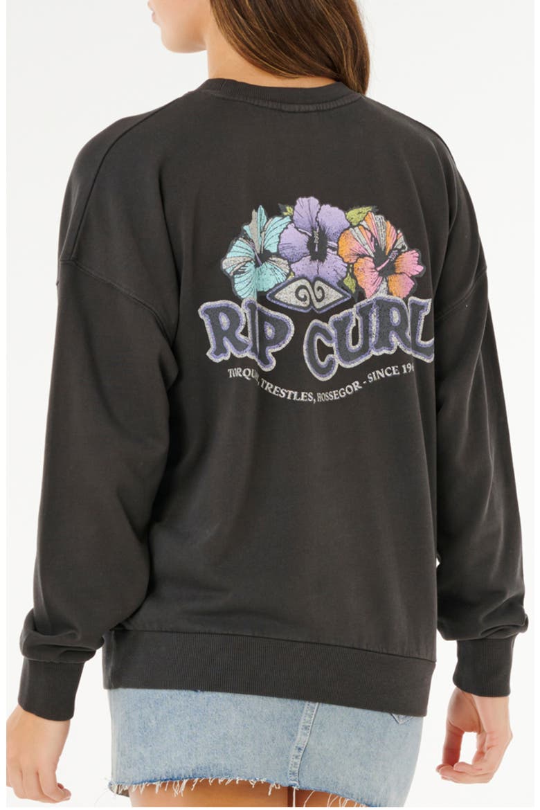Bells Heritage Graphic Sweatshirt, Alternate, color, WASHED BLACK