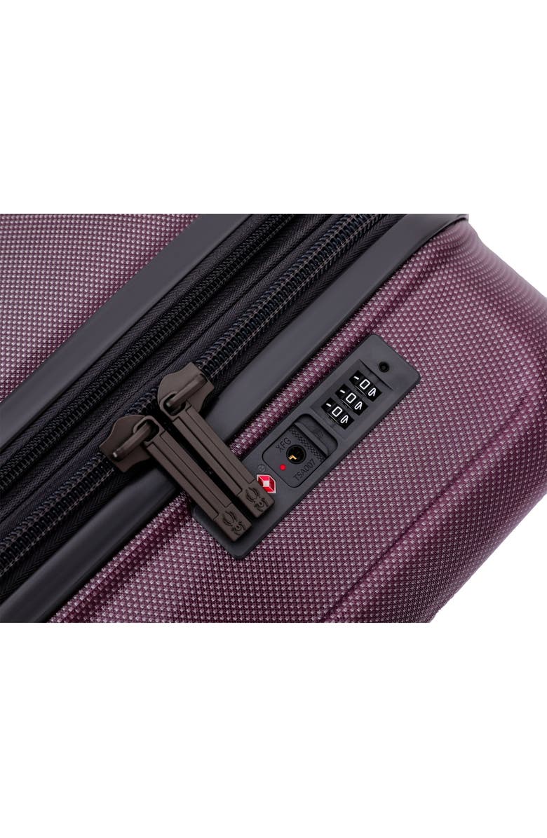 Spyder Rails 2 Piece Luggage Set, Alternate, color, Burgundy