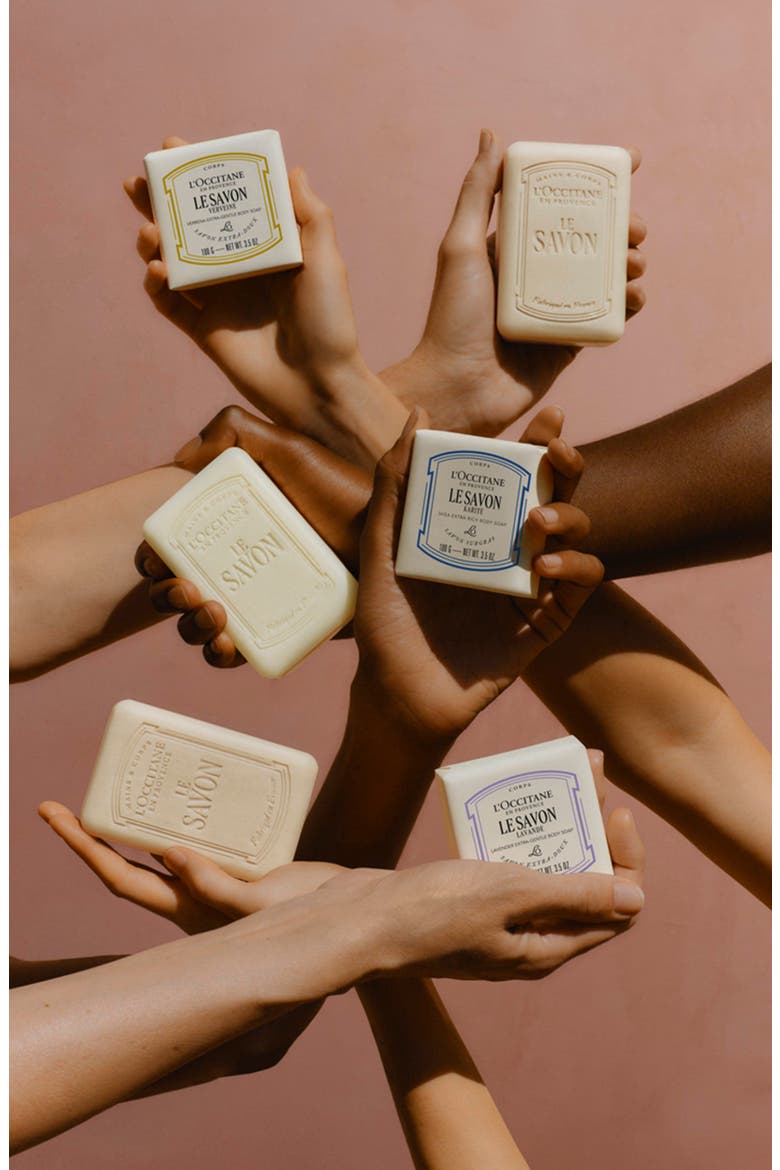 Le Savon Shea Lavender Extra-Gentle Body Soap, Alternate, color, NO COLOR
