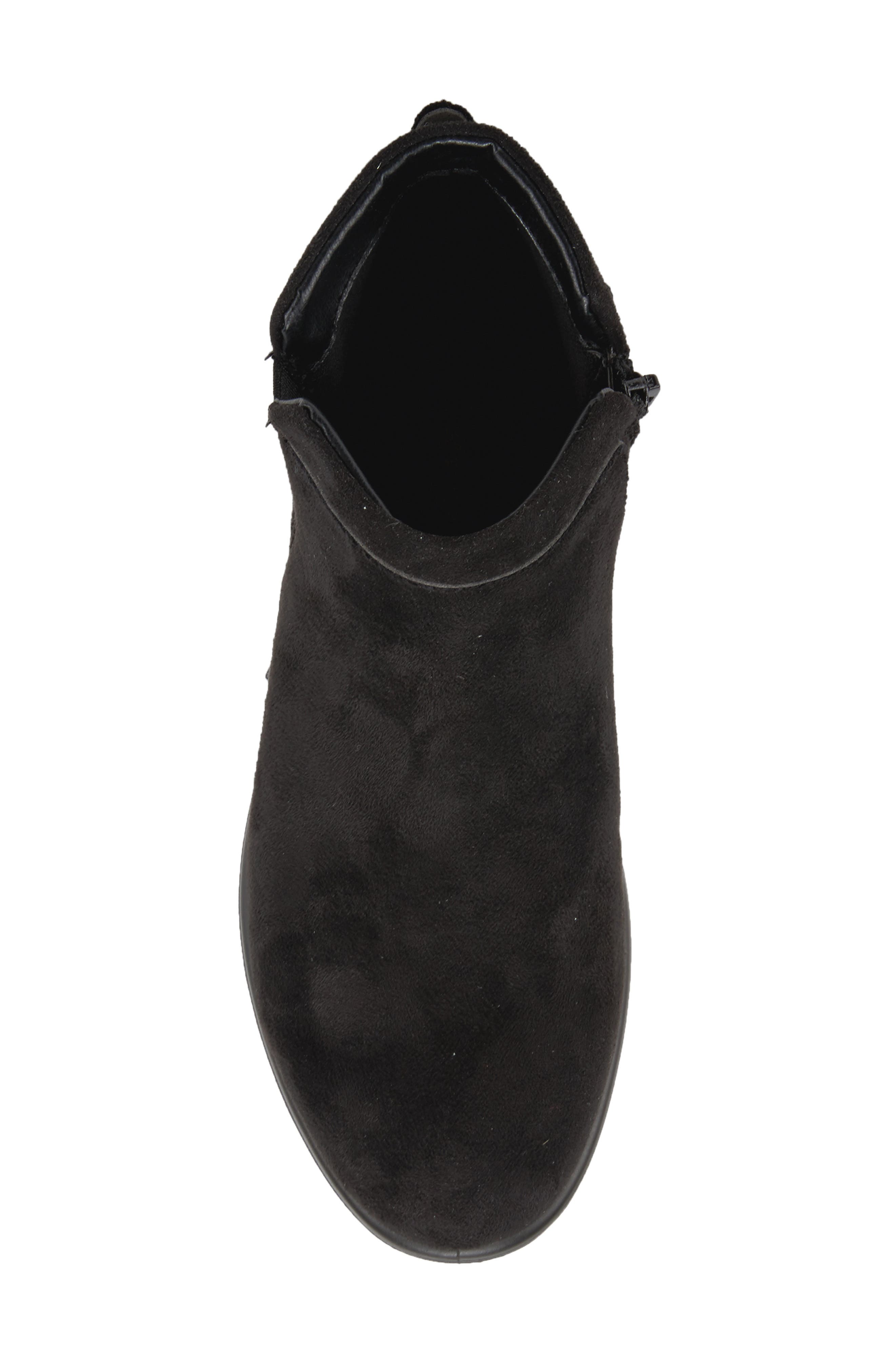 Flexus by Spring Step Norala Waterproof Wedge Bootie, Alternate, color, Black