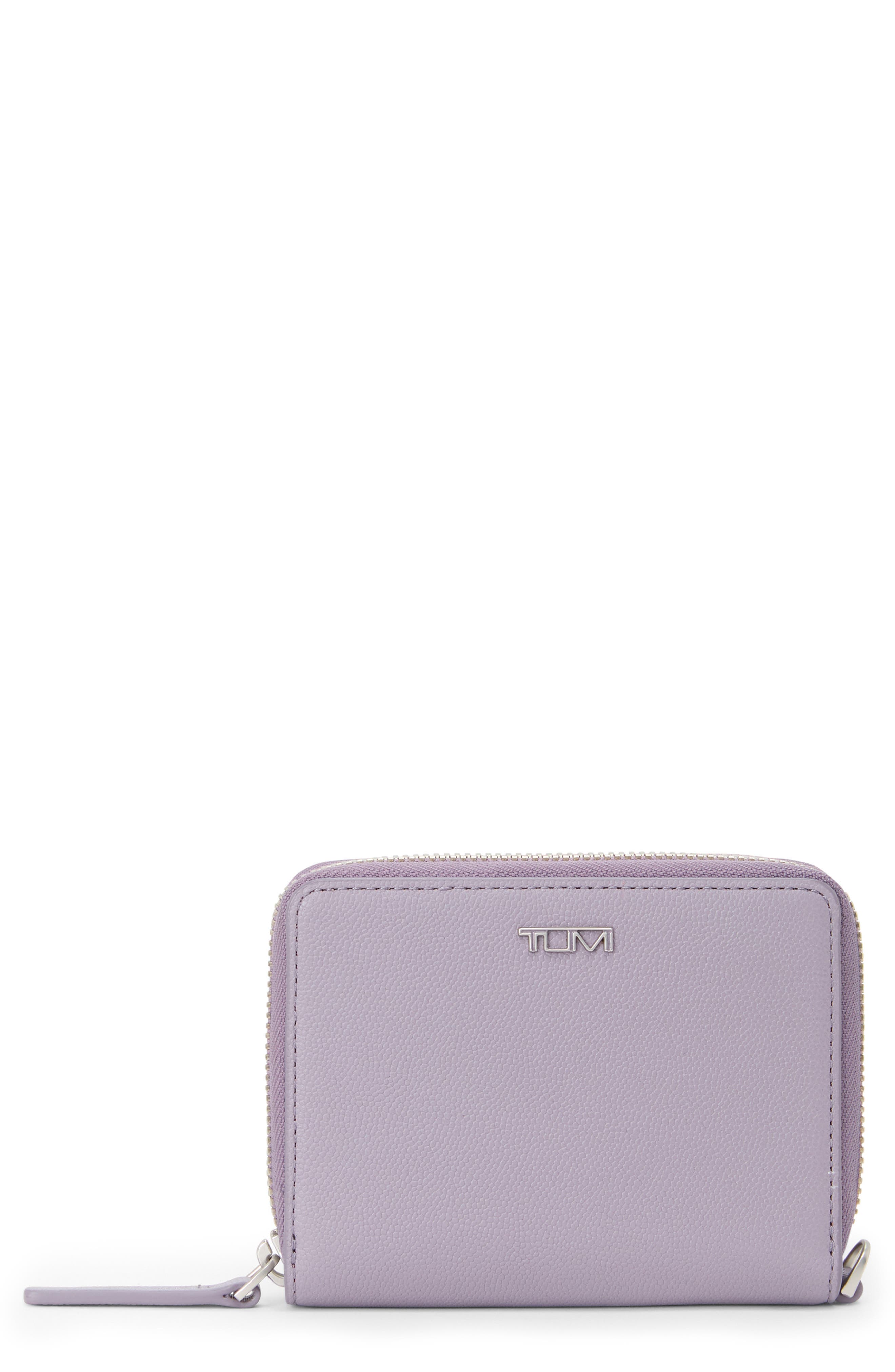 TUMI Belden Trifold Leather Zip Wallet