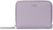 TUMI Belden Trifold Leather Zip Wallet