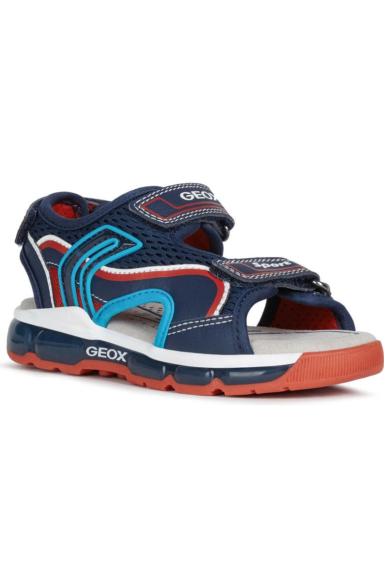 Geox Android 7 Sandal, Main, color,
