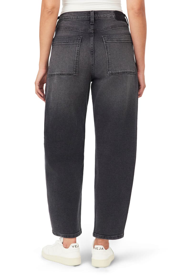 High Waist Ankle Barrel Leg Jeans, Alternate, color, RAMONA