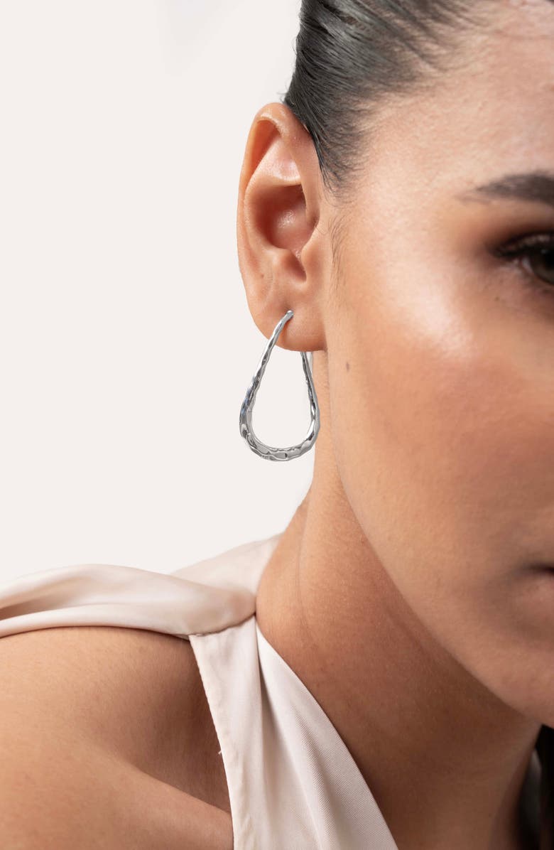 NAVEDA Raya Hoop Earrings, Alternate, color, 