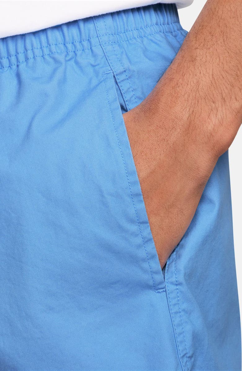 Nike Club Washed Flow Shorts, Alternate, color, University Blue