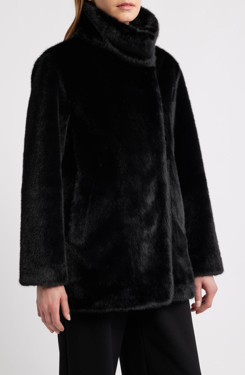 KOBI HALPERIN Jenny Faux Fur Coat, Main, color, 