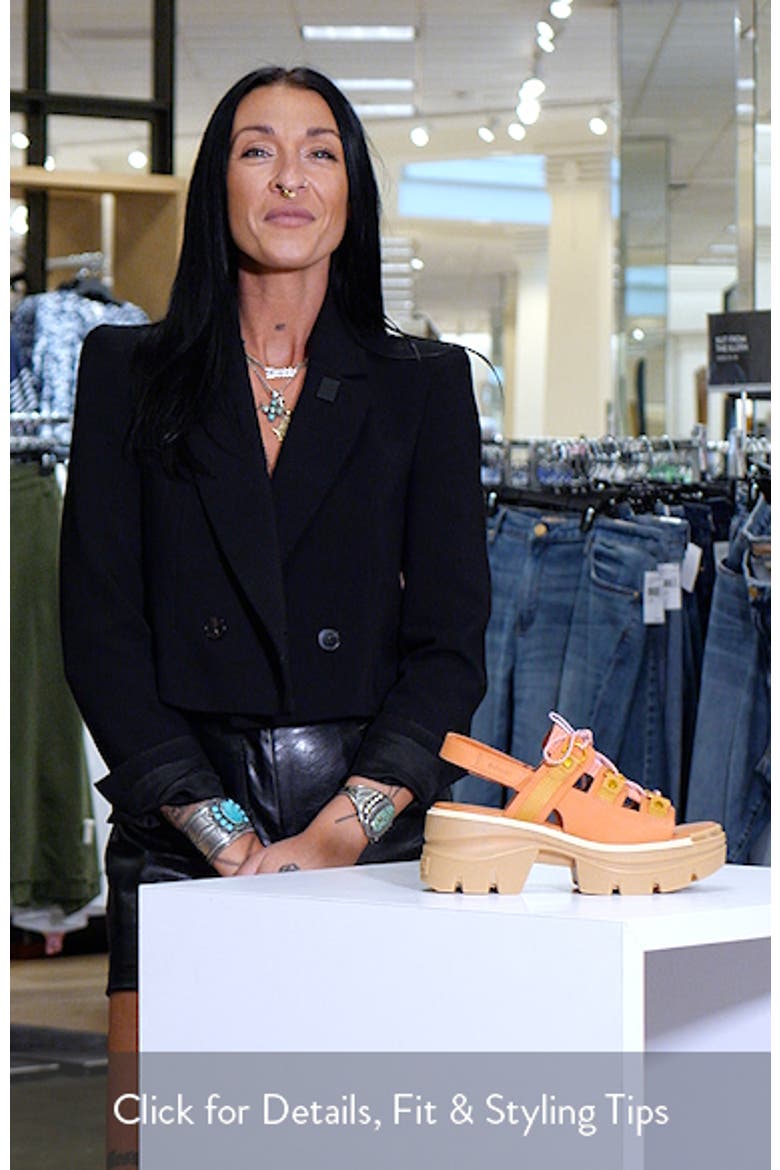 Rein CB™ Lace-Up Platform Sandal video