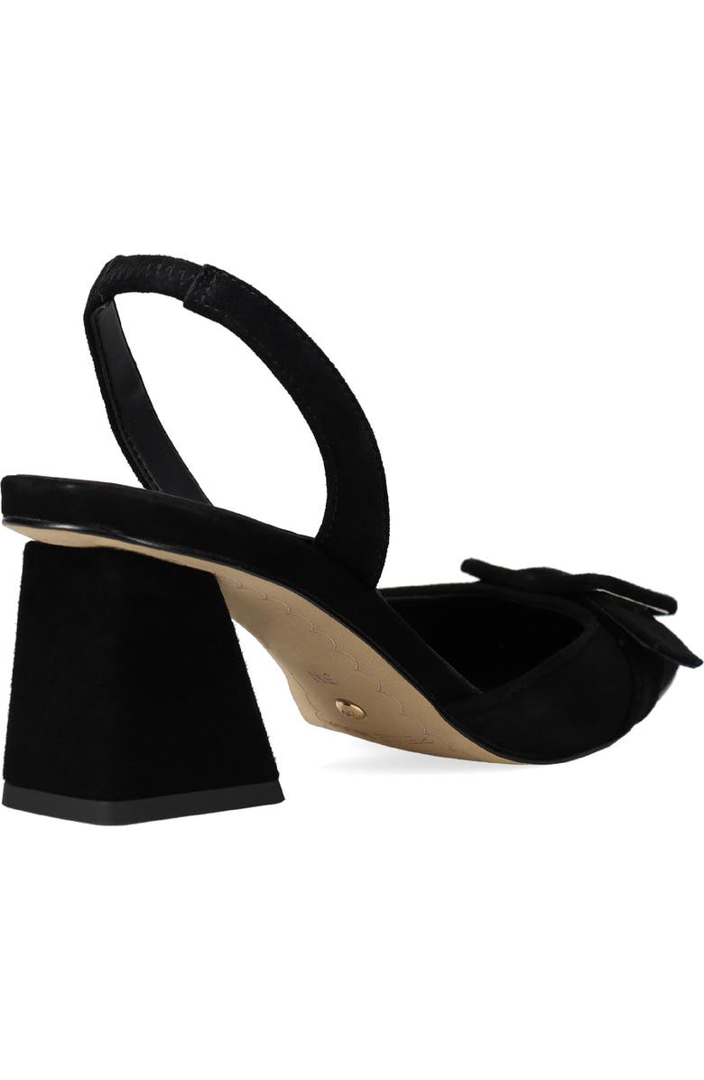 Pelle Moda Imia Slingback Pointed Toe Pump, Alternate, color, Black