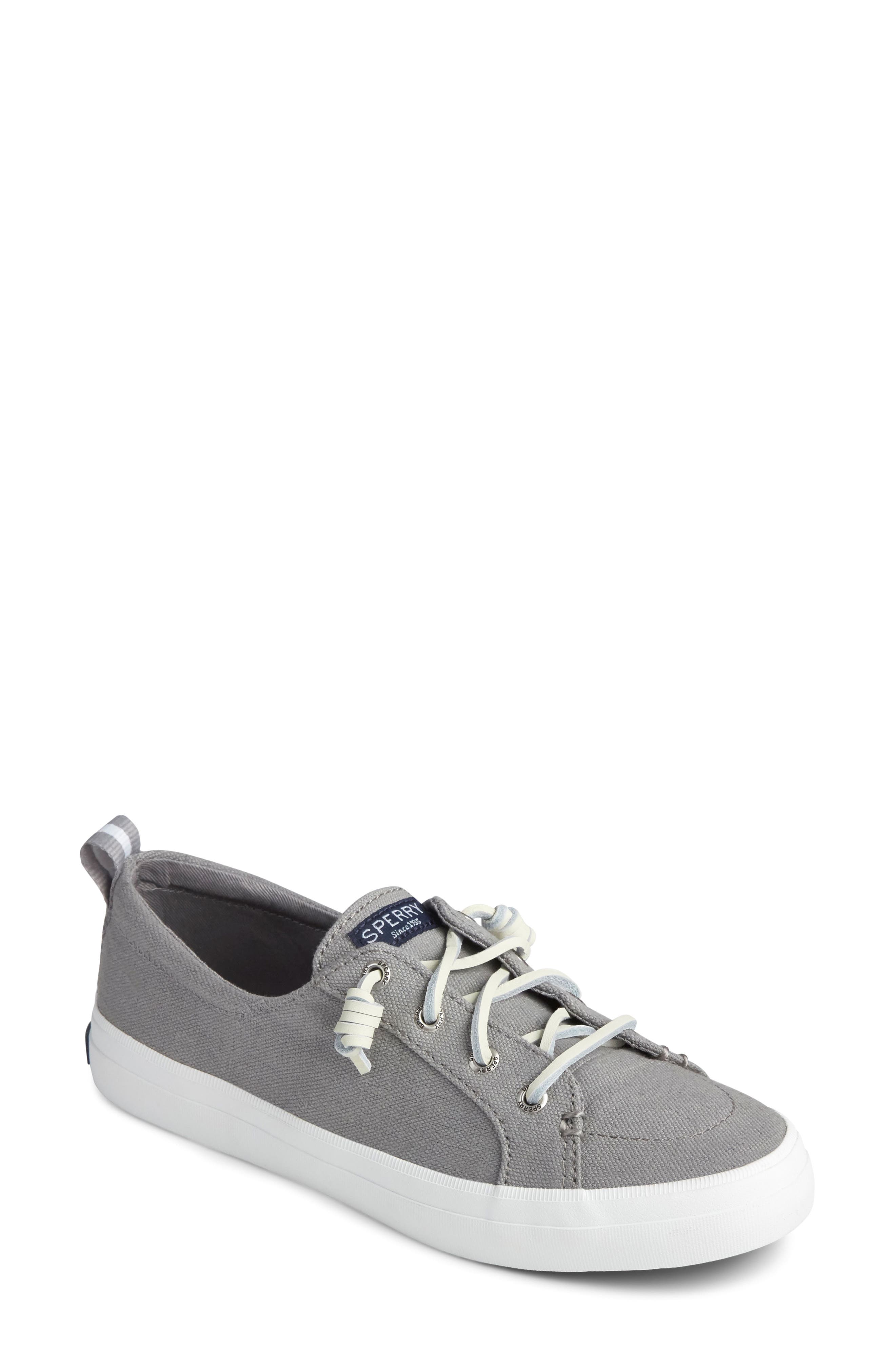 Sperry Crest Vibe Slip-On Sneaker, Main, color, Grey