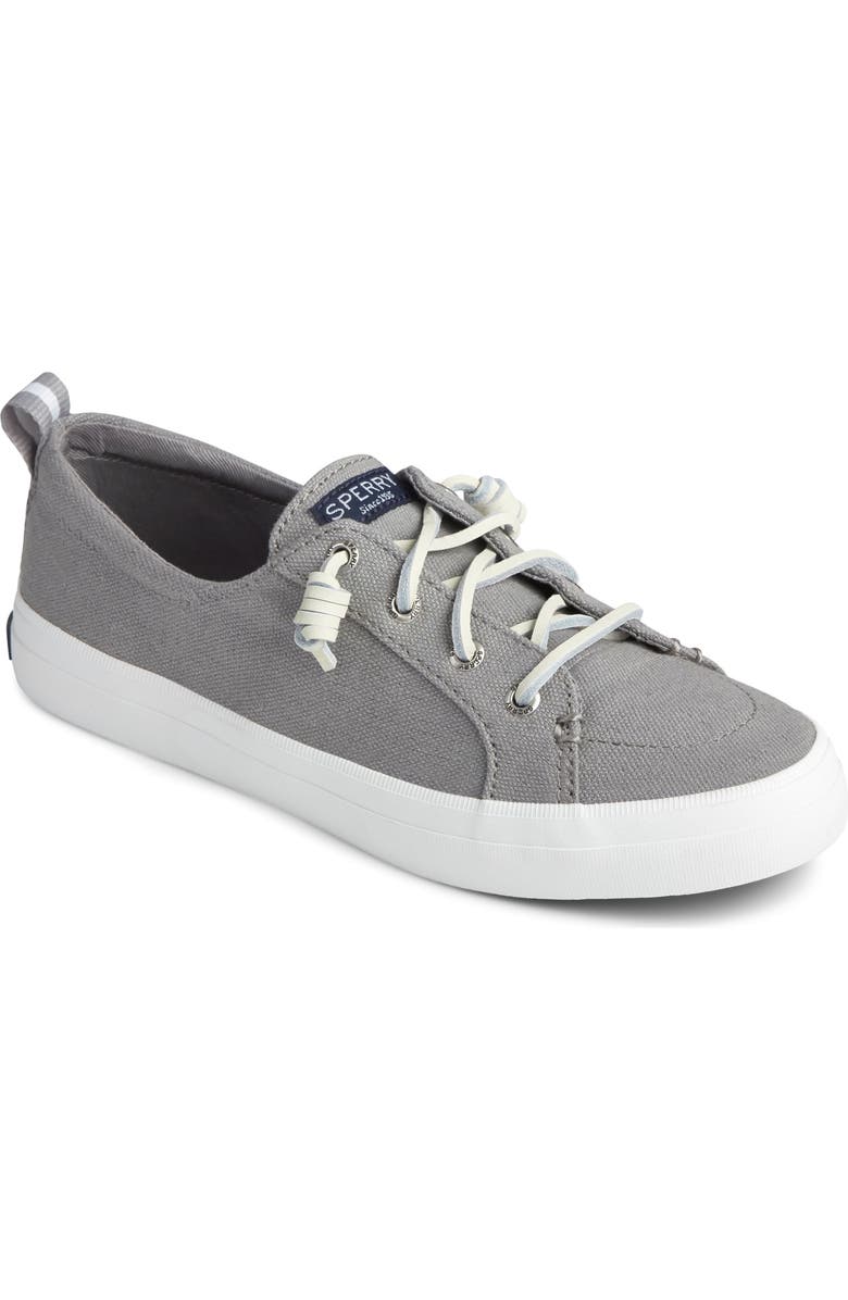 Sperry Crest Vibe Slip-On Sneaker, Main, color, Grey