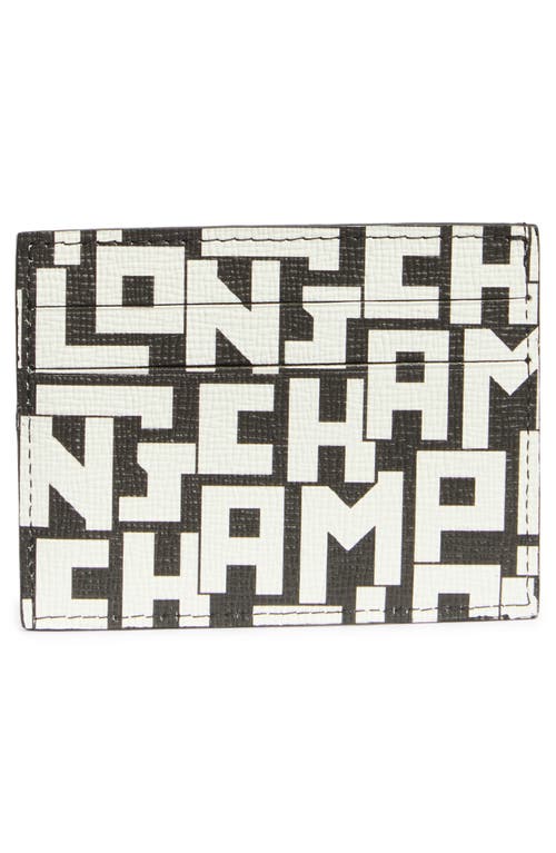 Longchamp Logo Print Cardholder In Multi