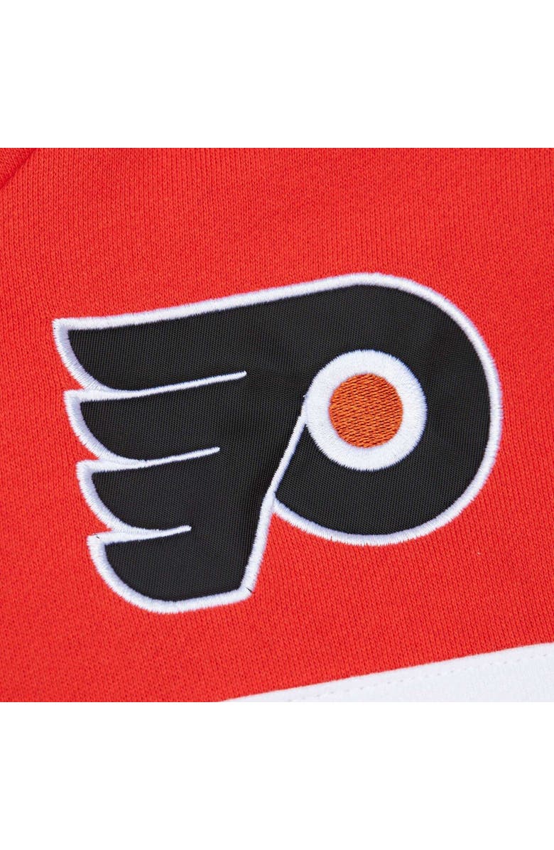 Mitchell & Ness Men's Mitchell & Ness Black/Orange Philadelphia Flyers Head Coach Pullover Hoodie, Alternate, color, Black