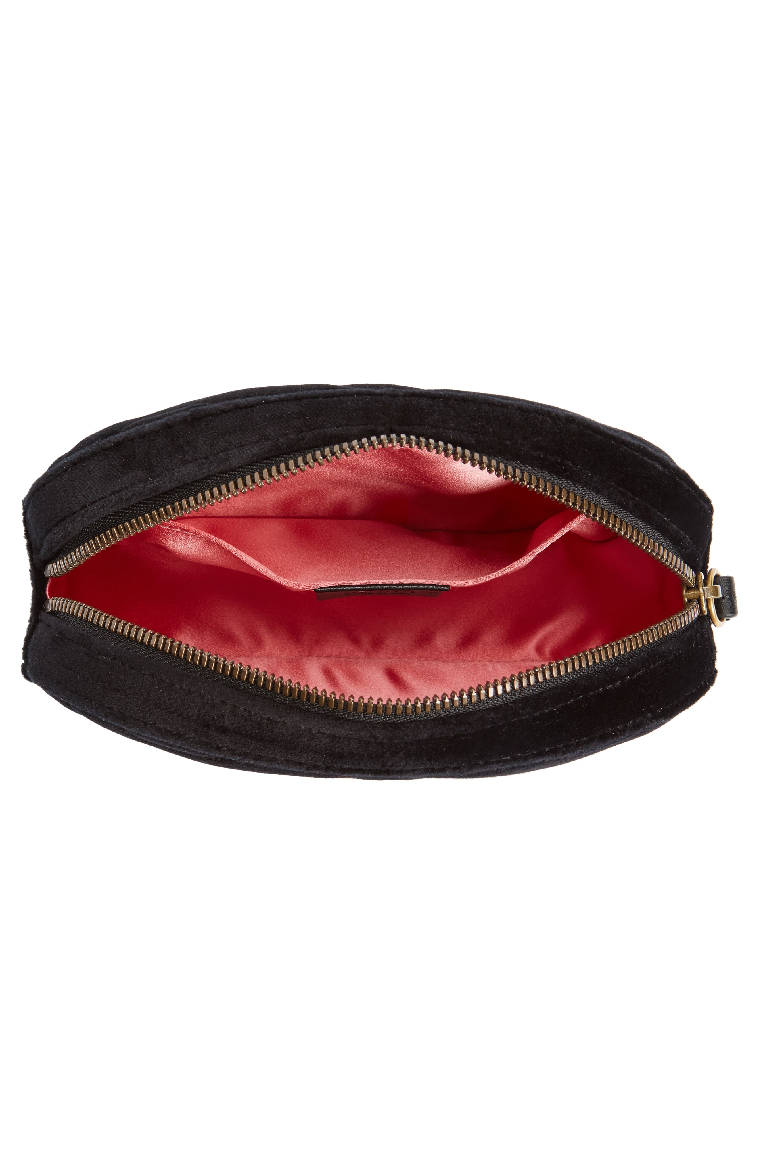 Gucci Small GG Marmont 2.0 Velvet Belt Bag, Alternate, color, 