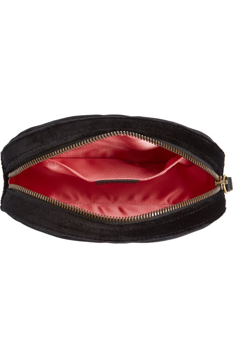 Gucci Small GG Marmont 2.0 Velvet Belt Bag, Alternate, color,