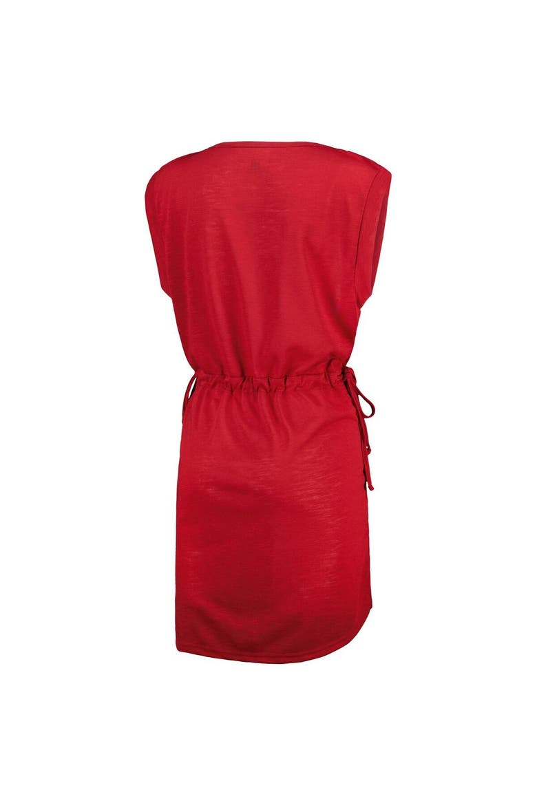 Women's G-III 4Her by Carl Banks Cardinal Arizona Cardinals G.O.A.T. Swimsuit Cover-Up, Alternate, color, Cardinal