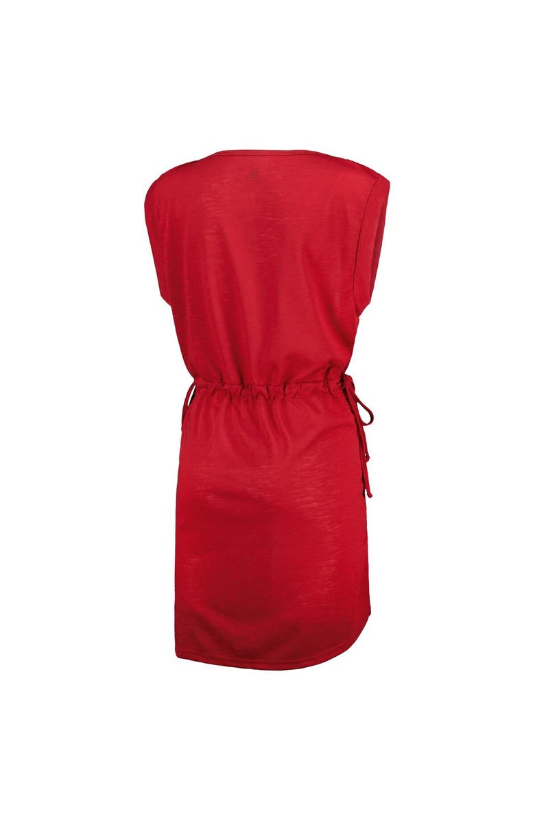 G-III 4HER BY CARL BANKS Women's G-III 4Her by Carl Banks Cardinal Arizona Cardinals G.O.A.T. Swimsuit Cover-Up, Alternate, color, Cardinal