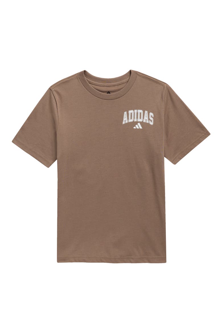 Kids' Arch Logo Graphic T-Shirt, Main, color, KHAKI