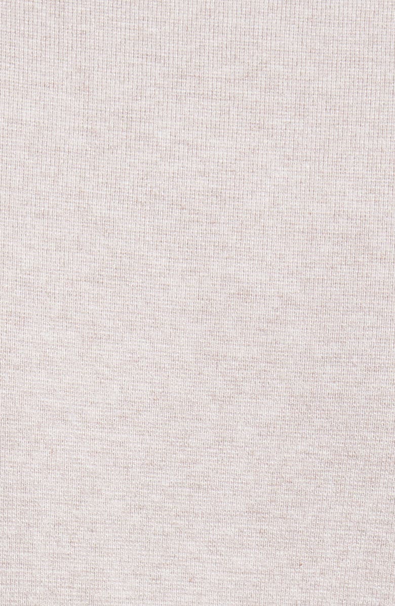 Reiss Forester Knit Button-Up Shirt Jacket, Alternate, color, Oatmeal Melange