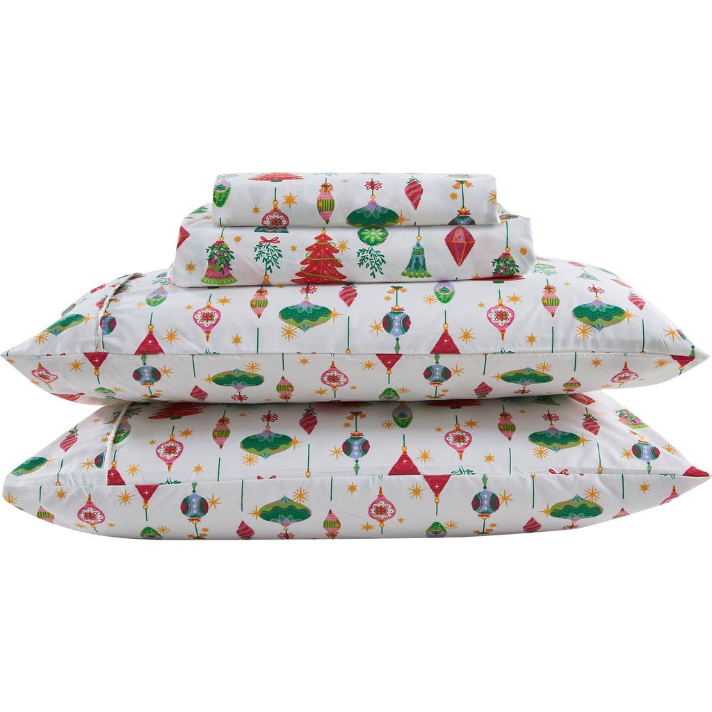 Woven & Weft Plaid Print Microfiber Sheet Set