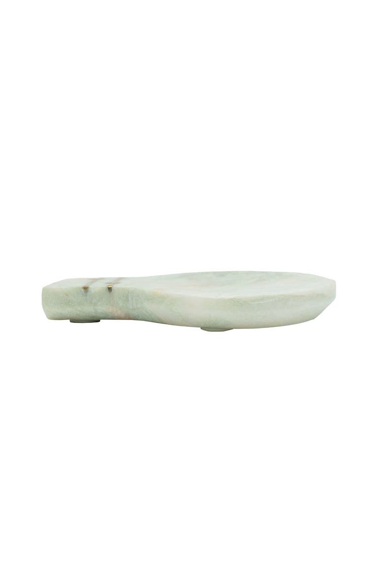 Elise Light Green Onyx Marble Spoon Rest, Alternate, color, Green