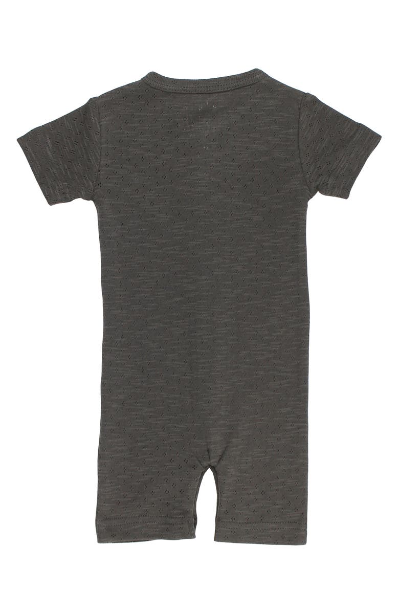 L'ovedbaby Pointelle Organic Cotton Romper, Alternate, color, 