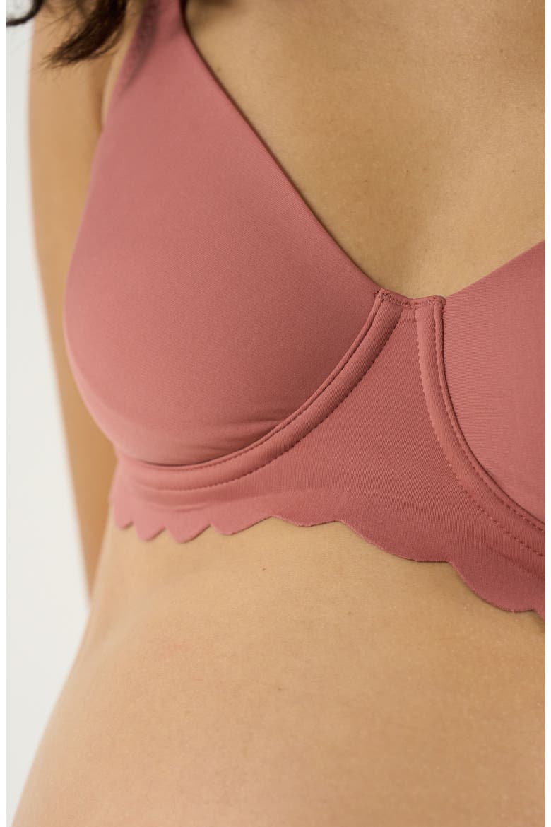 Skin Invisible Maternity And Nursing Bra I/J Cup, Alternate, color, Dusty Pink